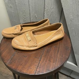 Coach leather loafer
